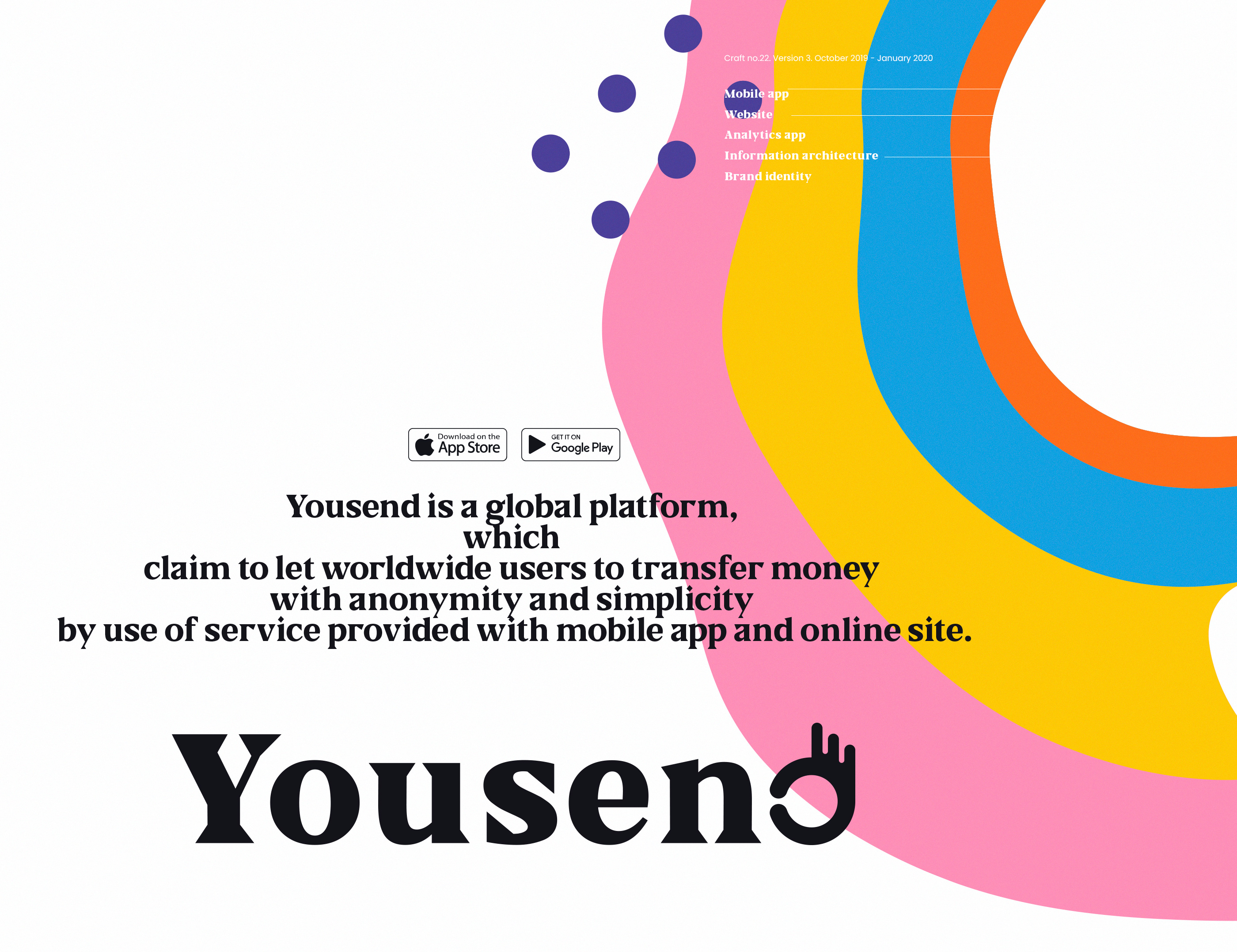 Yousend - money transfer app. More anonymity, less hassle way to transfer money.